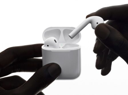 Apple airpods officiels 2 448x332